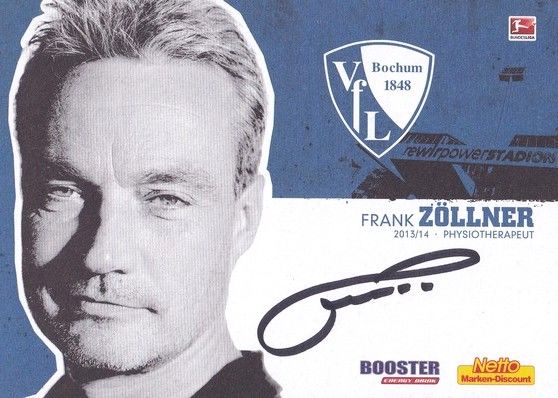 Autogramm Fussball | VfL Bochum | 2013 | Frank ZÖLLNER