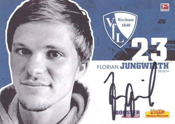 Autogramm Fussball | VfL Bochum | 2013 | Florian JUNGWIRTH