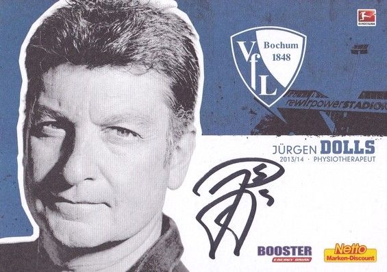 Autogramm Fussball | VfL Bochum | 2013 | Jürgen DOLLS 