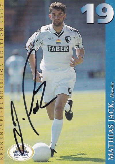 Autogramm Fussball | VfL Bochum | 1996 Kronen | Mathias JACK