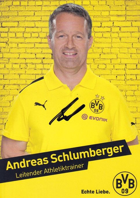 Autogramm Fussball | Borussia Dortmund | 2012 | Andreas SCHLUMBERGER