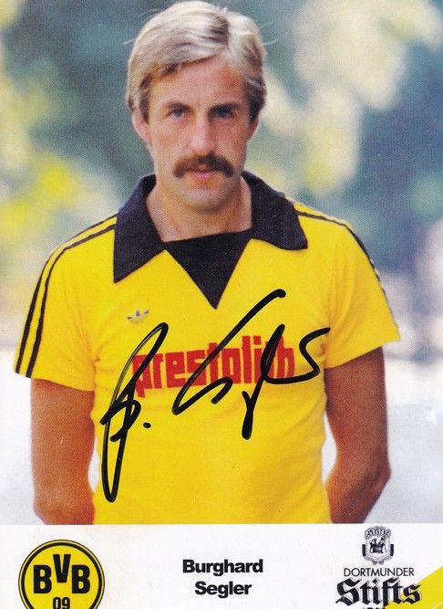 Autogramm Fussball | Borussia Dortmund | 1970er Retro | Burghard SEGLER (prestolith)