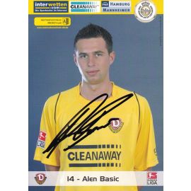 Autogramm Fussball | Dynamo Dresden | 2005 | Alen BASIC