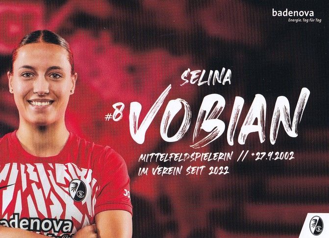 Autogramm Fussball (D) | SC Freiburg | 2023 | Selina VOBIAN