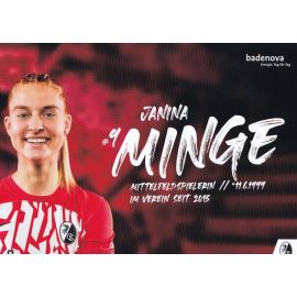 Autogramm Fussball (D) | SC Freiburg | 2023 | Janina MINGE