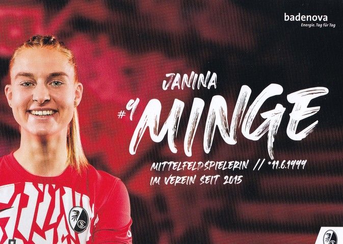 Autogramm Fussball (D) | SC Freiburg | 2023 | Janina MINGE