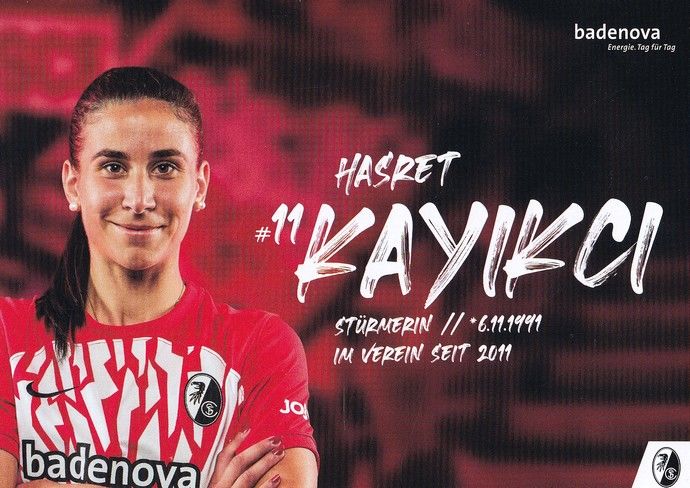 Autogramm Fussball (D) | SC Freiburg | 2023 | Hasret KAYIKCI