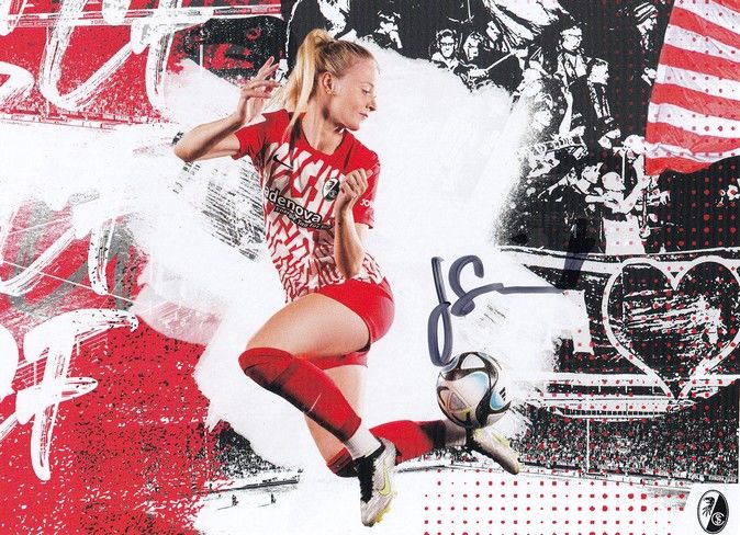 Autogramm Fussball (D) | SC Freiburg | 2023 | Judith STEINERT