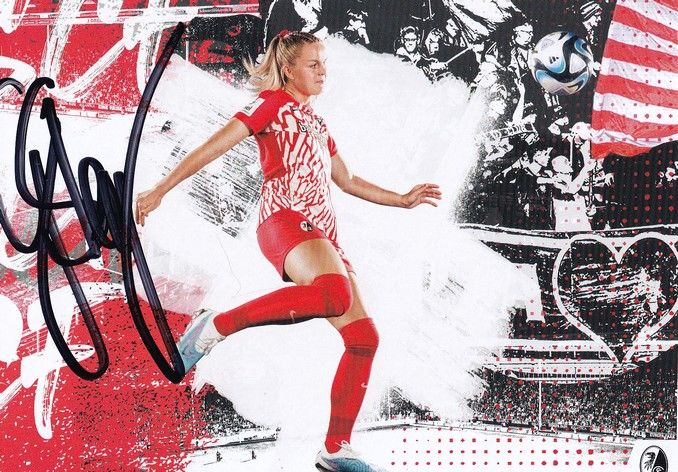 Autogramm Fussball (D) | SC Freiburg | 2023 | Greta STEGEMANN