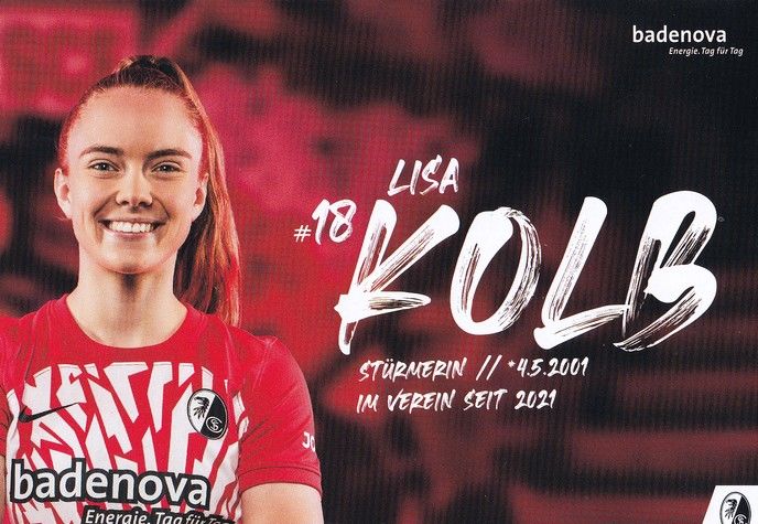 Autogramm Fussball (D) | SC Freiburg | 2023 | Lisa KOLB