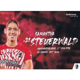 Autogramm Fussball (D) | SC Freiburg | 2023 | Samantha STEUERWALD