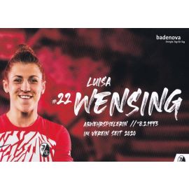 Autogramm Fussball (D) | SC Freiburg | 2023 | Luisa WENSING