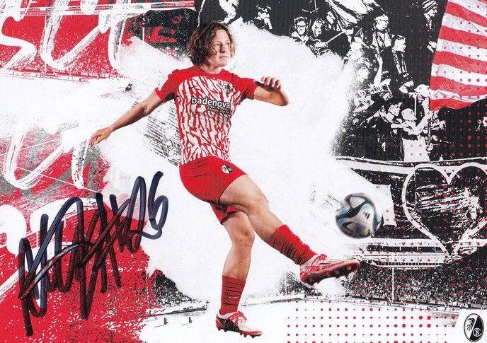 Autogramm Fussball (D) | SC Freiburg | 2023 | Ally GUDORF