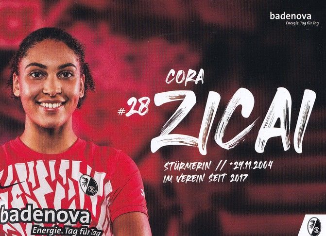 Autogramm Fussball (D) | SC Freiburg | 2023 | Cora ZICAI