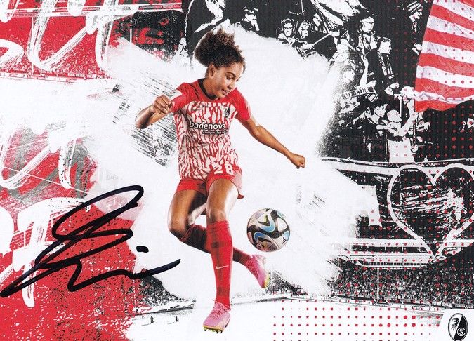Autogramm Fussball (D) | SC Freiburg | 2023 | Cora ZICAI