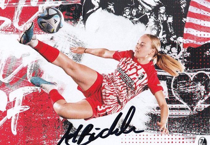 Autogramm Fussball (D) | SC Freiburg | 2023 | Mia BÜCHELE