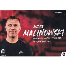 Autogramm Fussball (D) | SC Freiburg | 2023 | Andre MALINOWSKI
