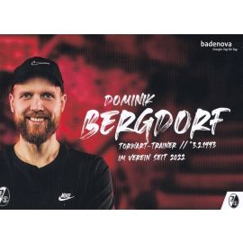 Autogramm Fussball (D) | SC Freiburg | 2023 | Dominik BERGDORF