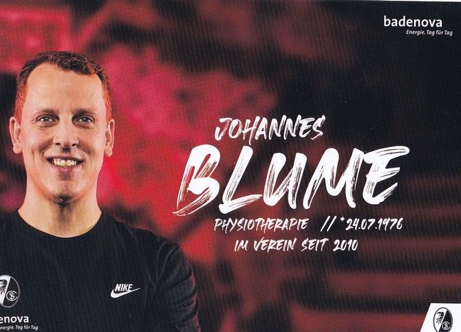 Autogramm Fussball (D) | SC Freiburg | 2023 | Johannes BLUME