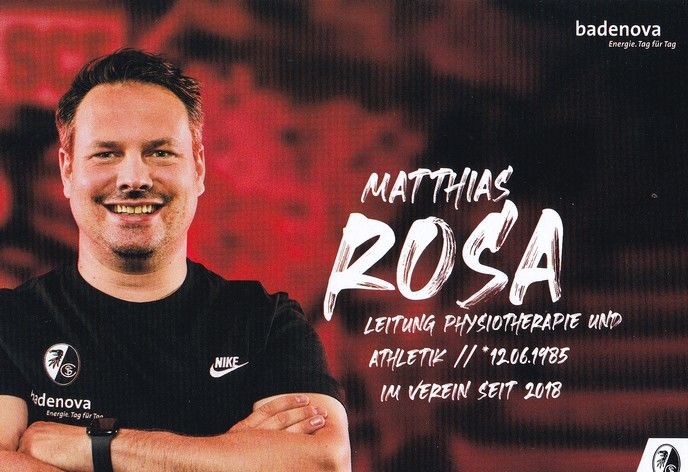 Autogramm Fussball (D) | SC Freiburg | 2023 | Matthias ROSA