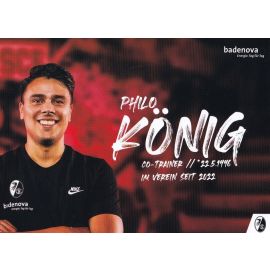 Autogramm Fussball (D) | SC Freiburg | 2023 | Philo KÖNIG