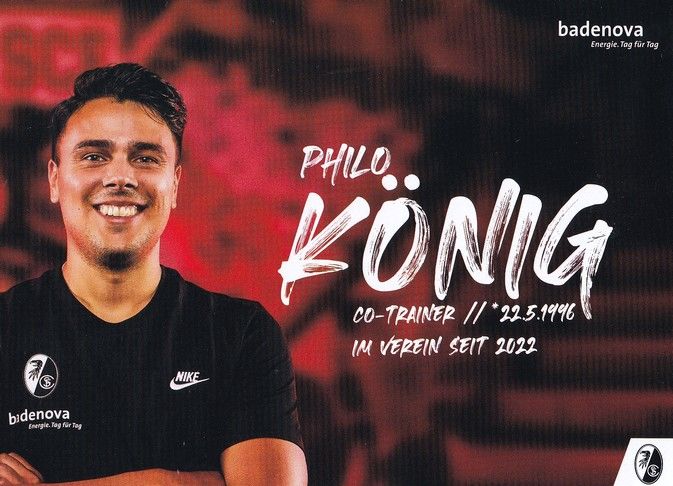 Autogramm Fussball (D) | SC Freiburg | 2023 | Philo KÖNIG