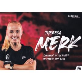 Autogramm Fussball (D) | SC Freiburg | 2023 | Theresa MERK