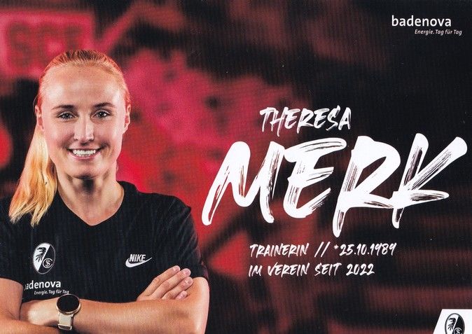 Autogramm Fussball (D) | SC Freiburg | 2023 | Theresa MERK