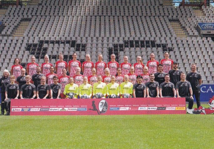 Mannschaftskarte Fussball (D) | SC Freiburg | 2023