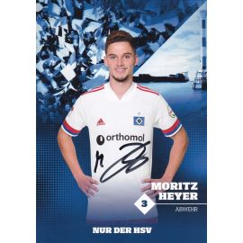 Autogramm Fussball | Hamburger SV | 2020 | Moritz HEYER
