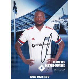 Autogramm Fussball | Hamburger SV | 2020 | David KINSOMBI