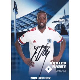 Autogramm Fussball | Hamburger SV | 2020 | Khaled NAREY