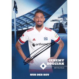 Autogramm Fussball | Hamburger SV | 2020 | Jeremy DUDZIAK