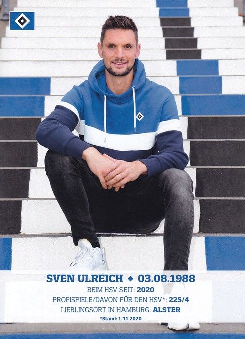 Autogramm Fussball | Hamburger SV | 2020 | Sven ULREICH
