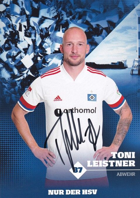 Autogramm Fussball | Hamburger SV | 2020 | Toni LEISTNER
