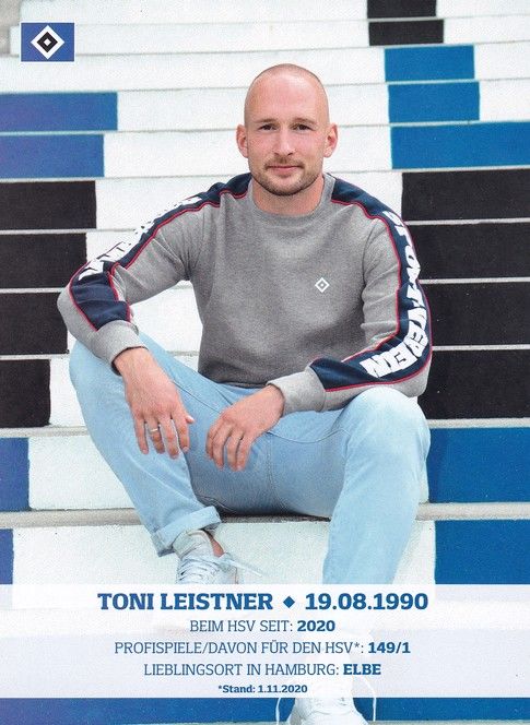 Autogramm Fussball | Hamburger SV | 2020 | Toni LEISTNER
