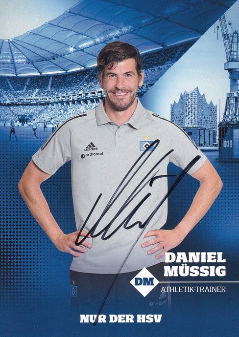 Autogramm Fussball | Hamburger SV | 2020 | Daniel MÜSSIG