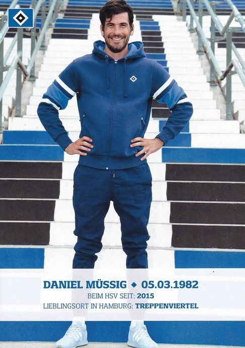 Autogramm Fussball | Hamburger SV | 2020 | Daniel MÜSSIG