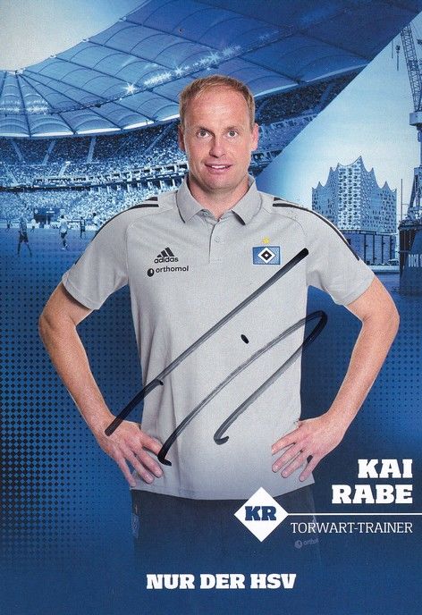 Autogramm Fussball | Hamburger SV | 2020 | Kai RABE