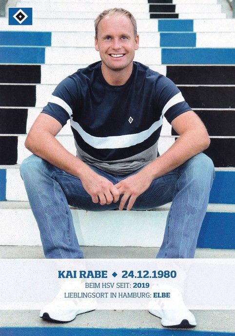 Autogramm Fussball | Hamburger SV | 2020 | Kai RABE