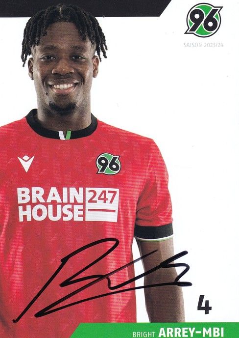 Autogramm Fussball | Hannover 96 | 2023 | Bright ARREY-MBI