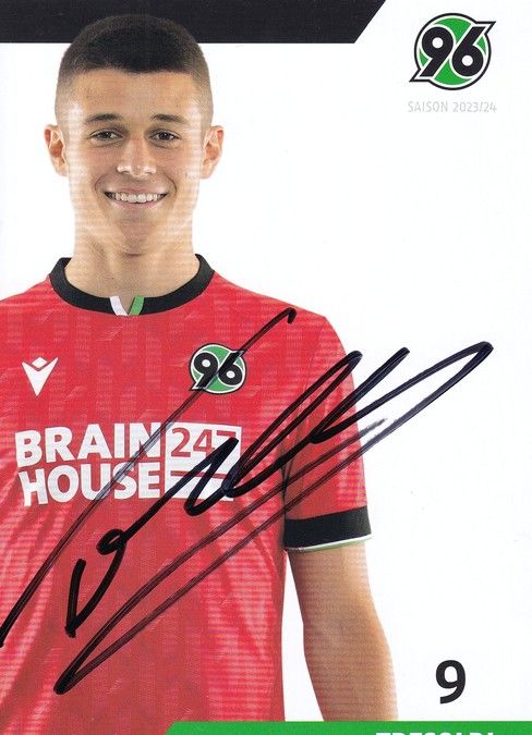 Autogramm Fussball | Hannover 96 | 2023 | Nicolo TRESOLDI