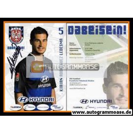 Autogramm Fussball | FSV Frankfurt | 2009 | Kirian Rodriguez LEDESMA