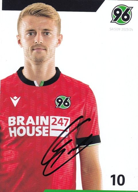 Autogramm Fussball | Hannover 96 | 2023 | Sebastian ERNST