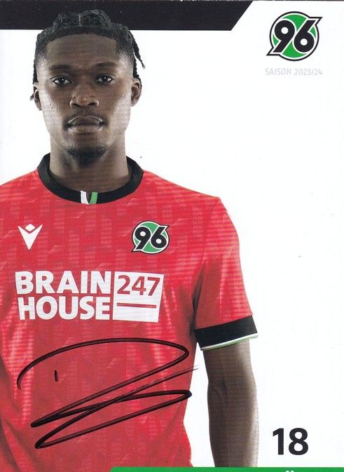 Autogramm Fussball | Hannover 96 | 2023 | Derrick KÖHN