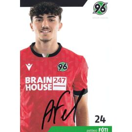 Autogramm Fussball | Hannover 96 | 2023 | Antonio FOTI