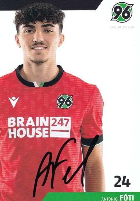 Autogramm Fussball | Hannover 96 | 2023 | Antonio FOTI