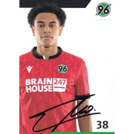 Autogramm Fussball | Hannover 96 | 2023 | Monju Thaddäus MOMULUH