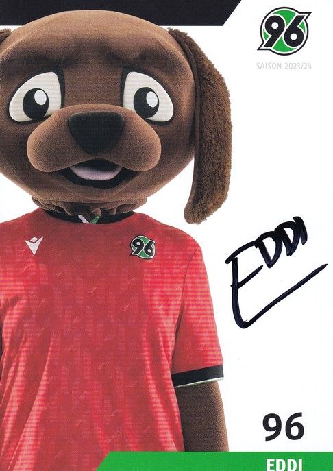 Autogramm Fussball | Hannover 96 | 2023 | EDDI (Maskottchen)