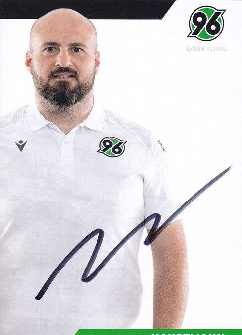 Autogramm Fussball | Hannover 96 | 2023 | Benjamin HAUPTMANN